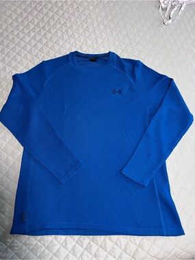 Under Armour Royal Blue Long Sleeve Crew Performance Shirt